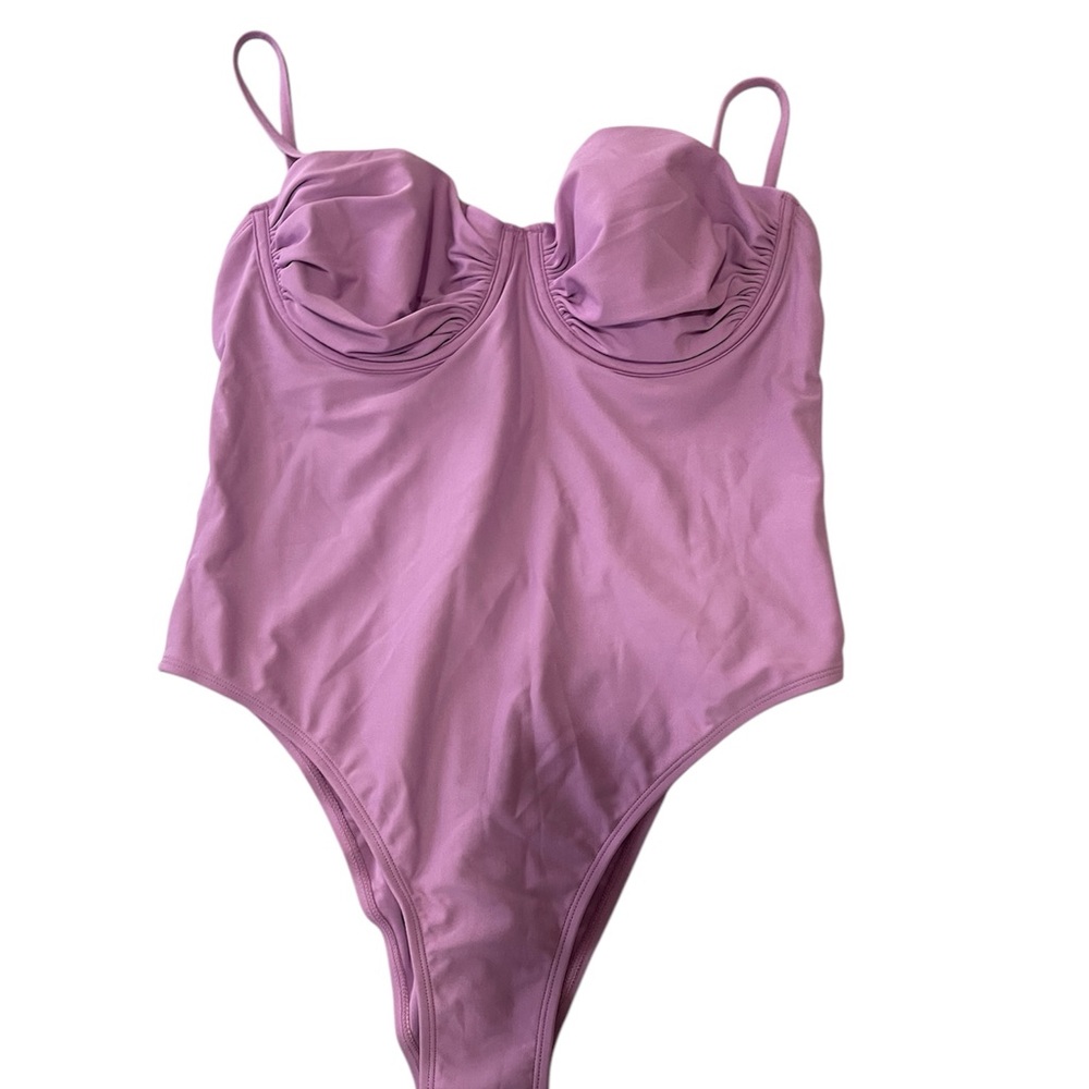 Cupshe Purple One Piece Swimsuit
